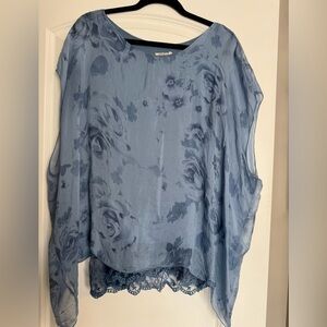 Angela 100% Silk Blouse